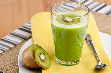 Image showing Kiwi Fruit Drink