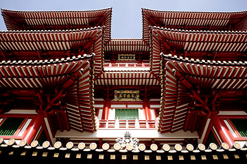 Image showing Buddhist Temple Detail