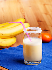 Image showing Banana Orange Smoothie