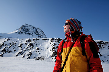 Image showing Winter Woman Portrait