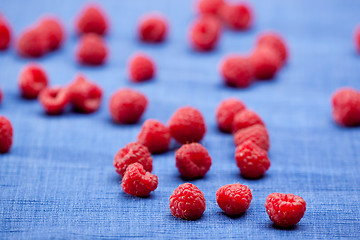 Image showing Fresh Raspberries