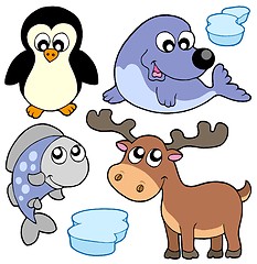 Image showing Cute winter illustration