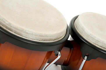 Image showing Close-up of bongos