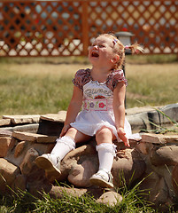 Image showing Crying girl