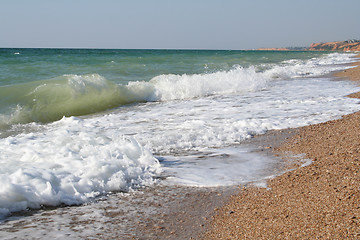 Image showing Waves on Black sea 