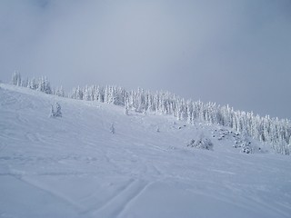 Image showing Winter in mountain