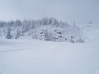 Image showing Frozen mountain