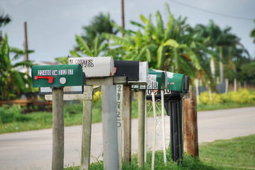 Image showing Postboxes, Florida, January 2007