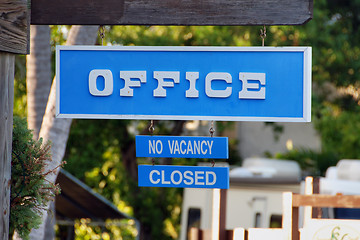 Image showing No Vacancy, Islamorada, Florda, January 2007