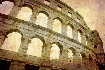 Image showing Coliseum Pula