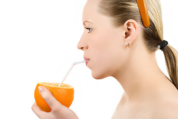 Image showing Orange juice