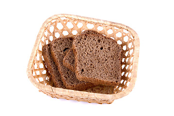 Image showing  Bread at basket