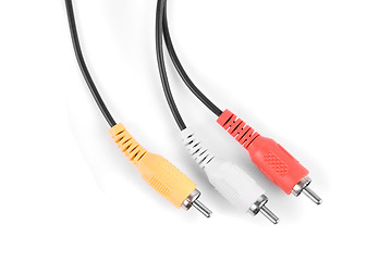 Image showing Color Audio cable