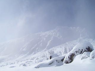 Image showing Frozen mountain