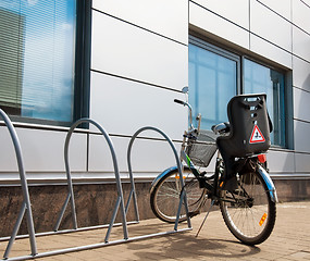 Image showing Bike-witches is parking here