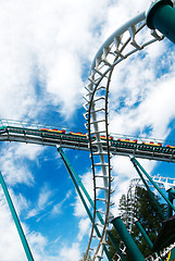 Image showing Sky rollercoaster