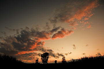 Image showing dramatic sky