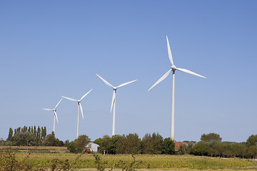 Image showing Wind Turbines