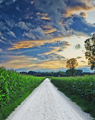 Image showing dramatic sky