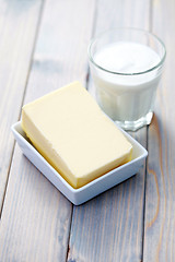Image showing butter and yogurt