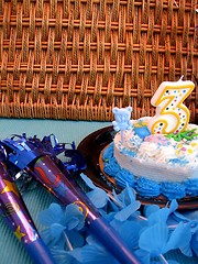 Image showing Birthday cake