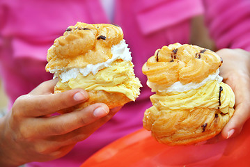 Image showing Cream cakes