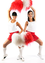 Image showing Cheerleaders