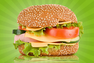 Image showing Tasty Burger 