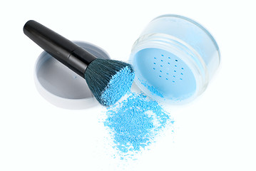 Image showing Blue powder