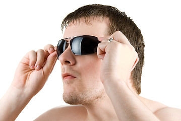 Image showing Man in sunglasses 