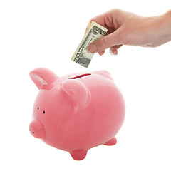 Image showing Saving money