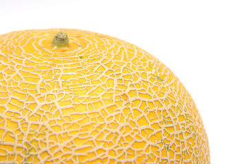 Image showing Fresh tasty melon isolated on white background