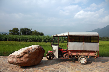 Image showing Truck with Rock