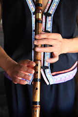 Image showing Flutist