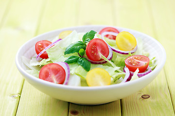 Image showing vegetable salad