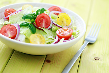 Image showing vegetable salad