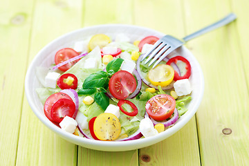 Image showing vegetable salad