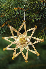 Image showing Straw star