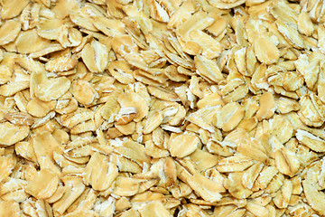 Image showing Oatmeal grains