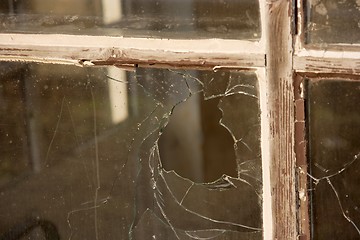 Image showing Broken glass