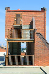 Image showing Brick Staircase