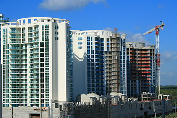 Image showing Buildings Under Construction