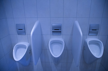 Image showing Urinals