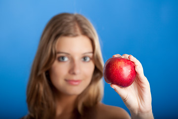 Image showing Healthy young woman