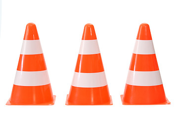 Image showing Traffic cones