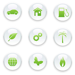 Image showing ecology icon set