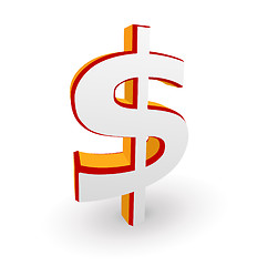 Image showing  Dollar symbol 