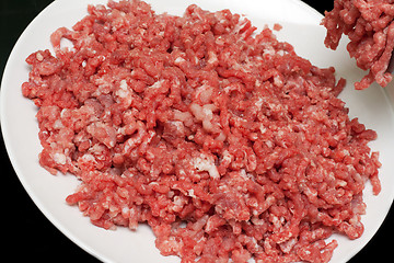 Image showing White plate mincemeat