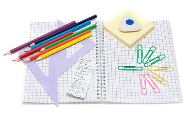 Image showing School accesories