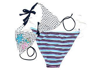 Image showing Swimsuit striped